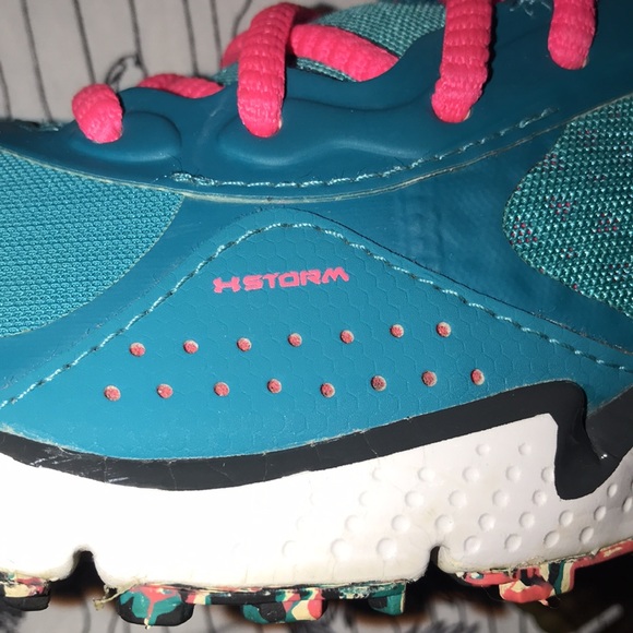 RARE Under Armour® Storm Shock Micro G Neo Mantis Heat Gear Running Shoes - Picture 8 of 15